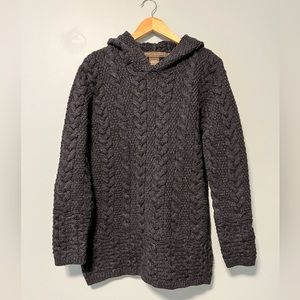 Inis Crafts Made in Ireland Merino Wool Sweater